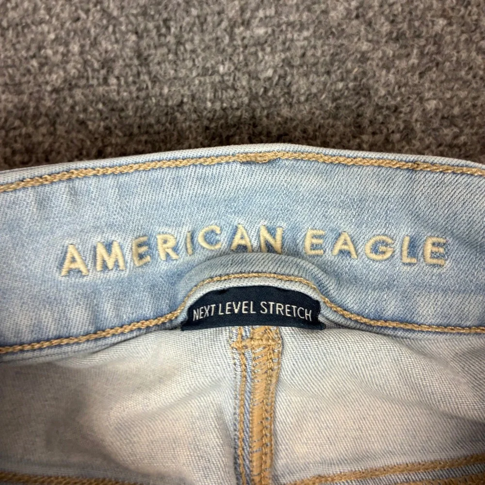 American Eagle Next Level Stretch Skinny Jeans Light Wash Womens Size 6